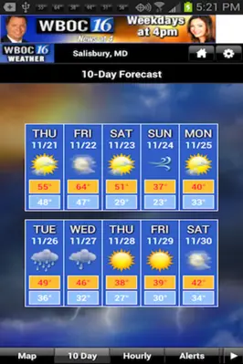 WBOC WX android App screenshot 3