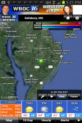 WBOC WX android App screenshot 4